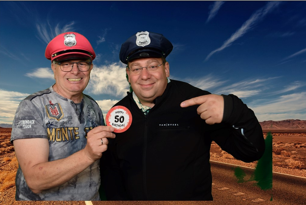 Geburtstagsfeier an der Fotobox